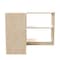 Flash Furniture Bright Beginnings Commercial Grade 2 Tier Wooden Classroom Open Corner Storage Unit, Safe MK-KE24046-GG - alternate 3